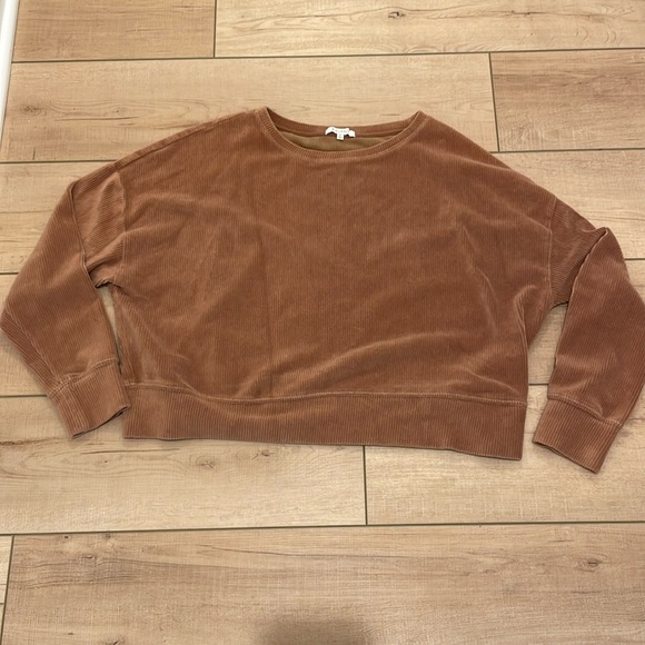 Z Supply Tops - Z Supply Brown Corduroy Top in Small